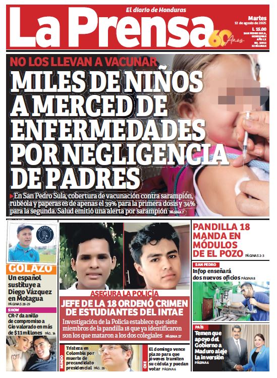 Martes, 12 de Agosto de 2025