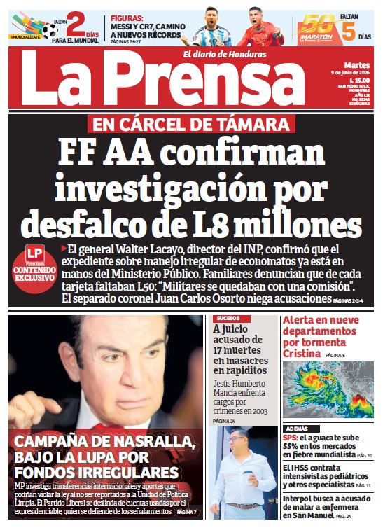Martes, 09 de Junio de 2026