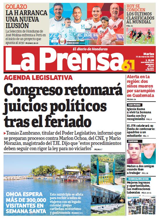 Martes, 31 de Marzo de 2026