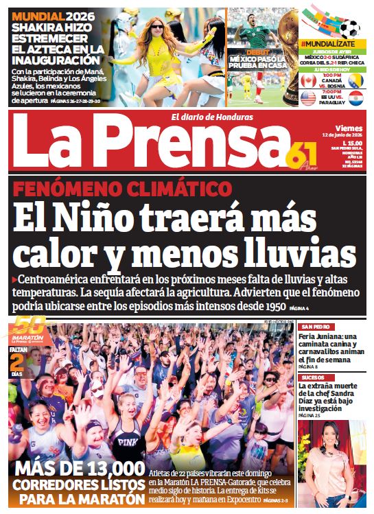 Viernes, 12 de Junio de 2026