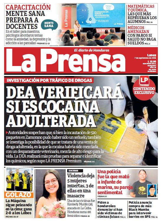 Lunes, 07 de Septiembre de 2026