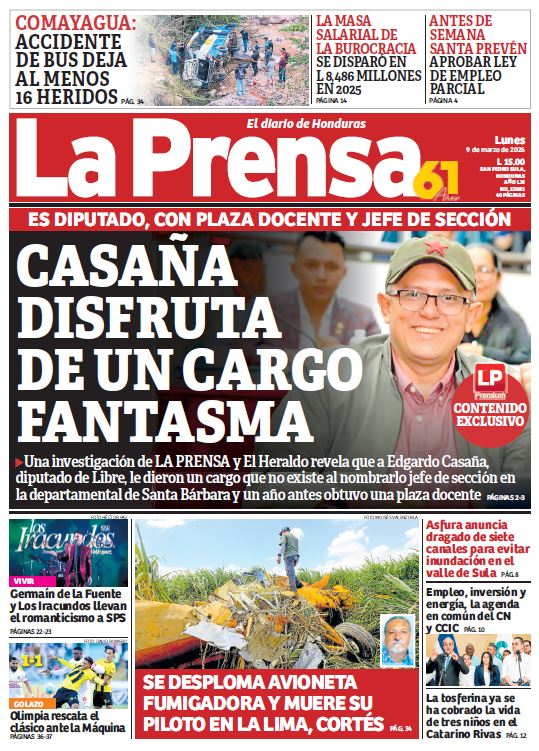 Lunes, 09 de Marzo de 2026