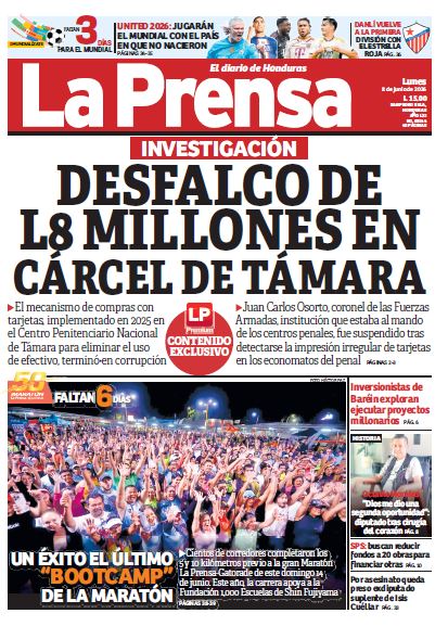Lunes, 08 de Junio de 2026