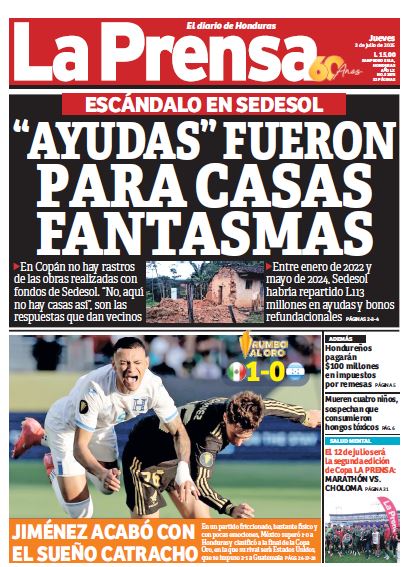 Jueves, 03 de Julio de 2025