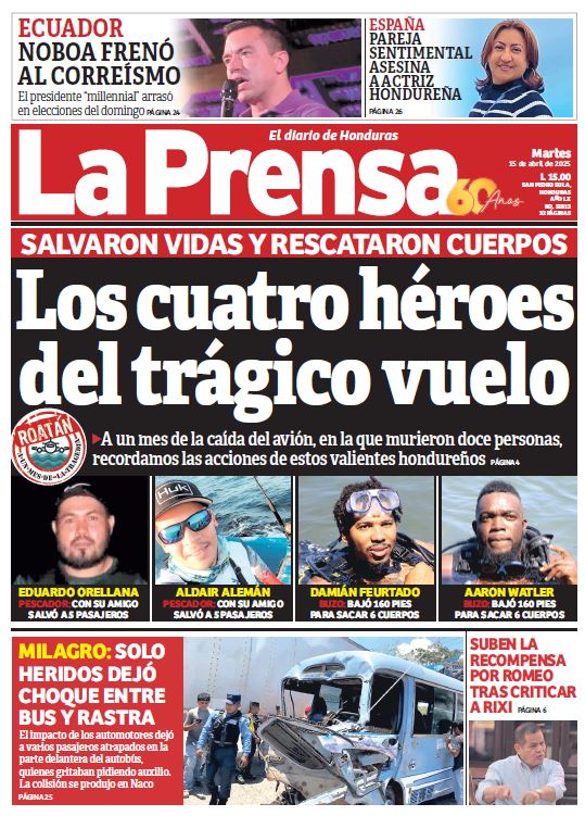 Martes, 15 de Abril de 2025