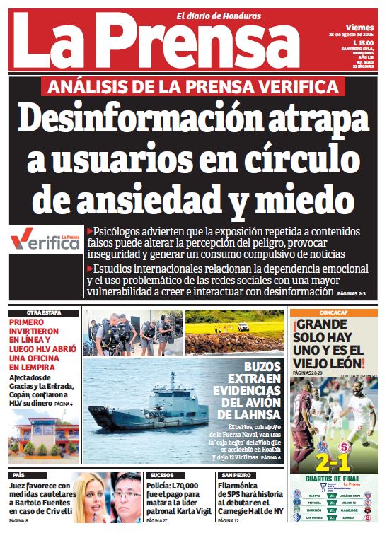 Viernes, 28 de Agosto de 2026