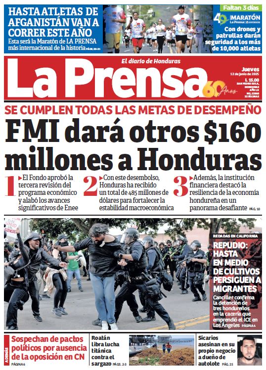 Jueves, 12 de Junio de 2025