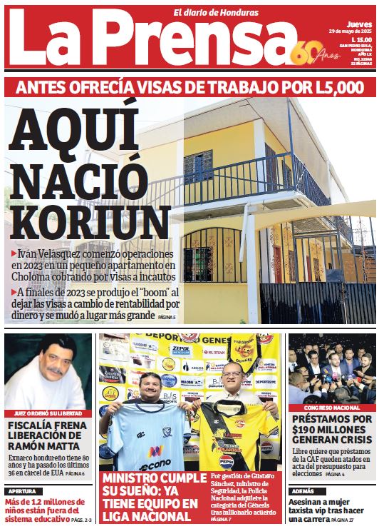 Jueves, 29 de Mayo de 2025
