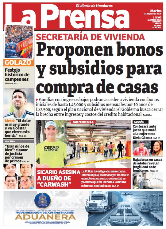 Martes, 21 de Julio de 2026