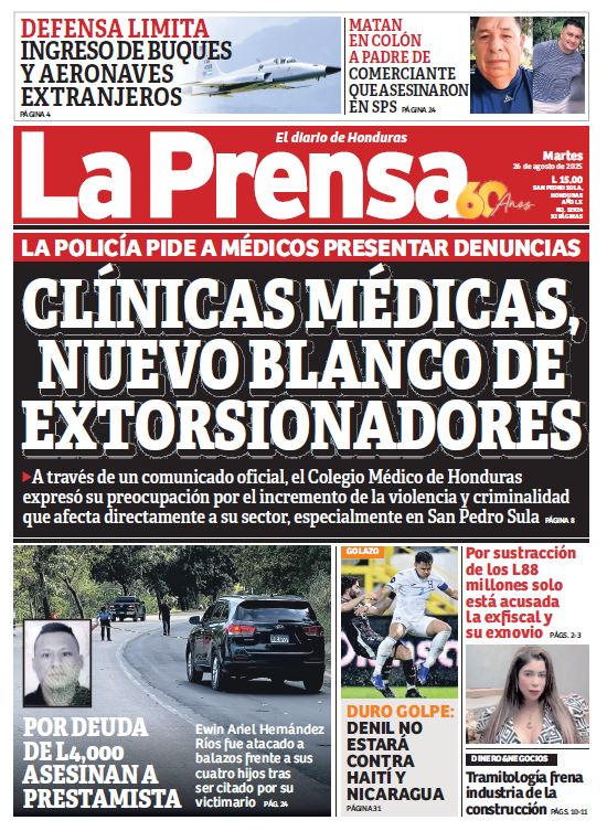 Martes, 26 de Agosto de 2025