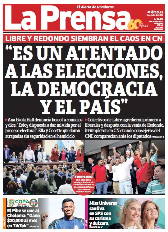 Miércoles, 09 de Julio de 2025