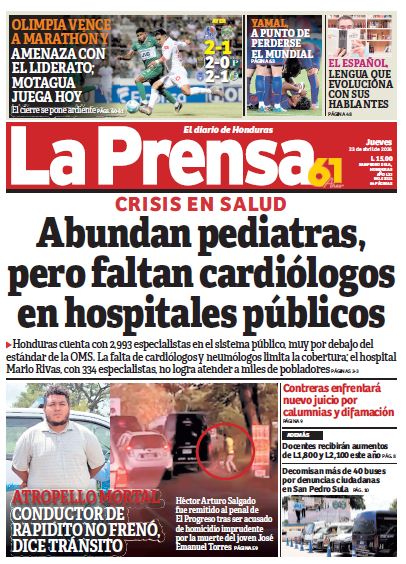 Jueves, 23 de Abril de 2026