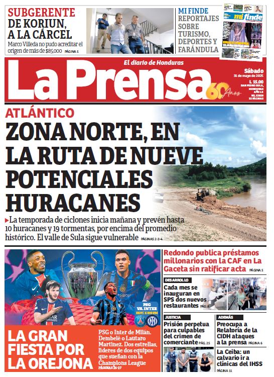 Sábado, 31 de Mayo de 2025