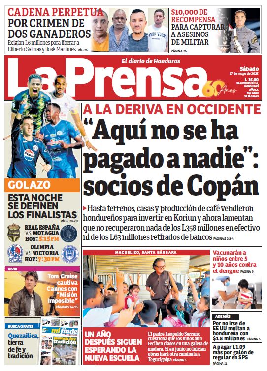 Sábado, 17 de Mayo de 2025