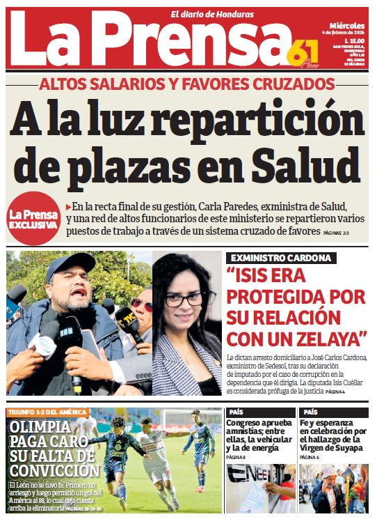 Miércoles, 04 de Febrero de 2026