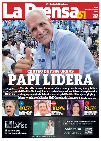 Lunes, 01 de Diciembre de 2025