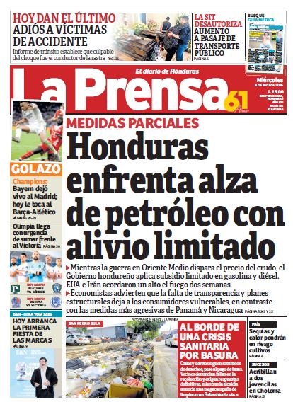 Miércoles, 08 de Abril de 2026