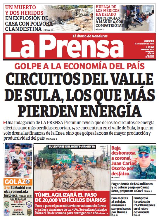 Jueves, 15 de Octubre de 2026