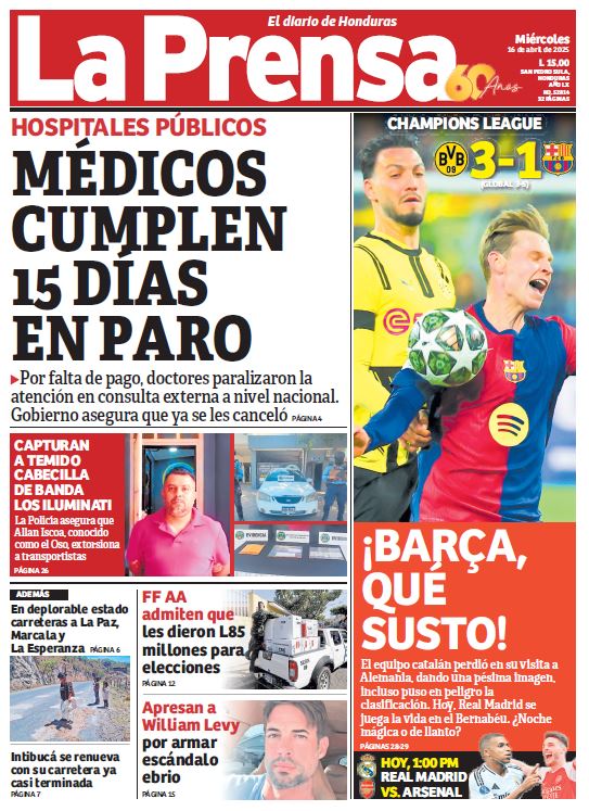 Miércoles, 16 de Abril de 2025