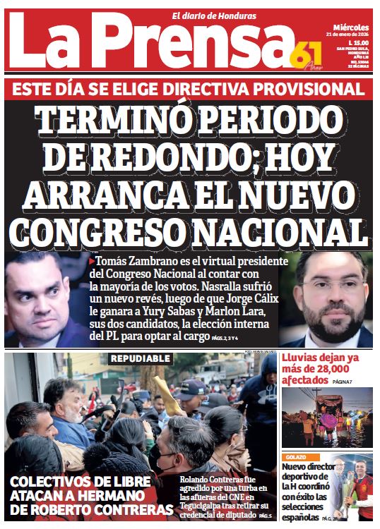 Miércoles, 21 de Enero de 2025