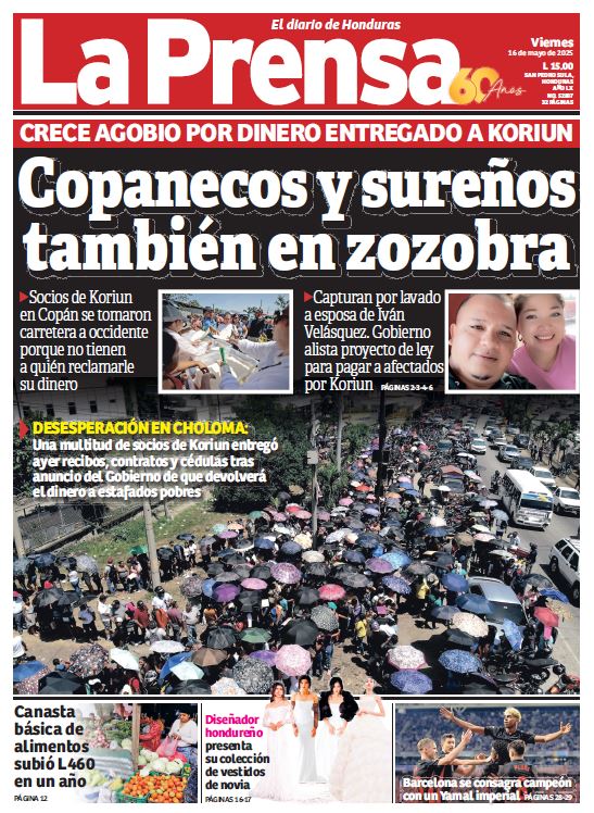 Viernes, 16 de Mayo de 2025