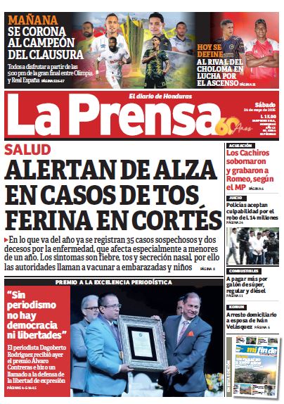 Sábado, 24 de Mayo de 2025