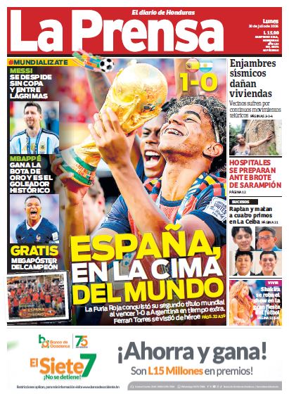 Lunes, 20 de Julio de 2026