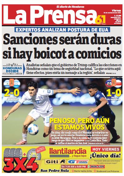 Viernes, 14 de Noviembre de 2025