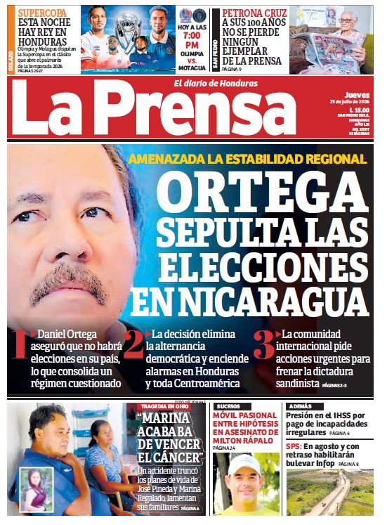 Jueves, 23 de Julio de 2026