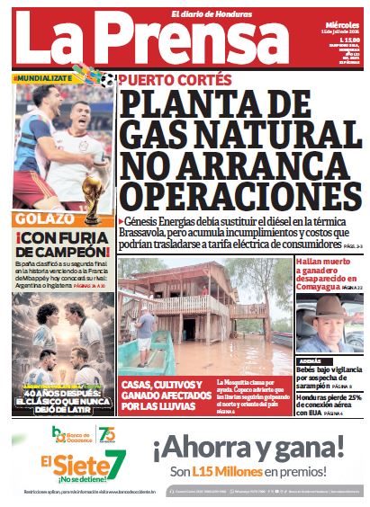 Miércoles, 15 de Julio de 2026